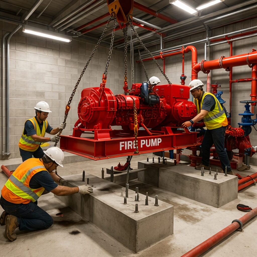 Fire Pump Installation | Sprinklermatic